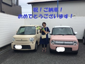 ご納車させていただきました！