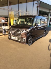 スペーシアカスタムご納車おめでとうございます！