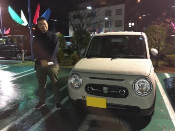 ラパンご納車しました！