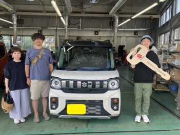 スペーシアギア納車しました