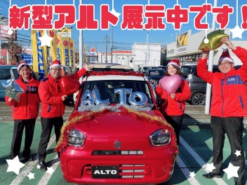 ～アルトの効果的な使い方～新型アルトディスプレイしました