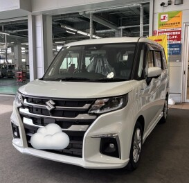 ソリオ納車させていただきました！