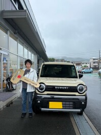 新型ハスラータフワイルドを納車しました☆彡