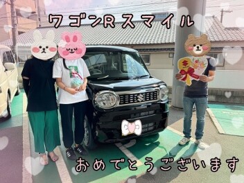 ワゴンRスマイル納車しました♡