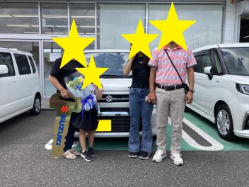 H様、ご納車おめでとうございます！