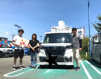 スペーシアカスタムを納車しました★