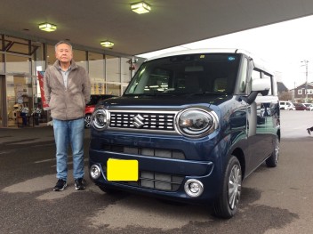 ワゴンＲスマイルご納車おめでとうございます♪