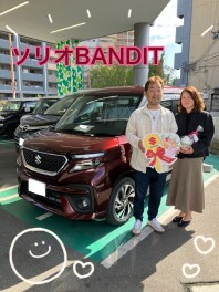 ☆N様ソリオBANDITご納車☆