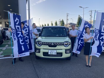 クロスビー試乗できます！