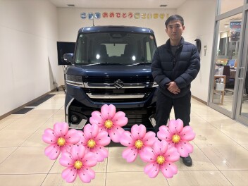 T様のスペーシアカスタムをご納車致しました！！