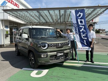 ☆新型クロスビー登場☆