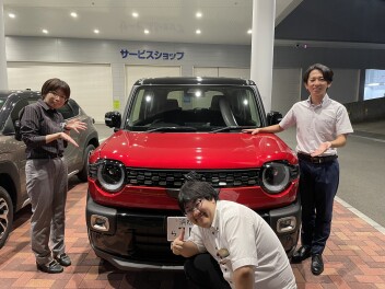 新型クロスビー試乗車用意できました！