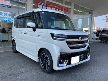 新型スペーシアカスタムごご納車ありがとうございます