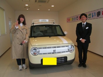 祝ラパンご納車