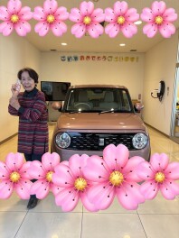 G様のラパンをご納車しました！！