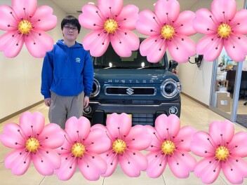 M様のハスラーをご納車致しました！！