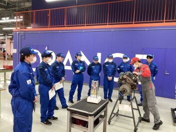 新入社員研修in関東工業自動車大学校