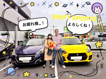 スイフトスポーツご納車！！