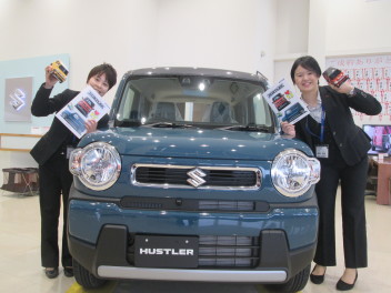 ★速報！新型ハスラー展示車届きました！！★