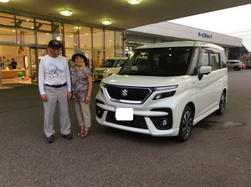 ソリオバンディットご納車おめでとうございます♪