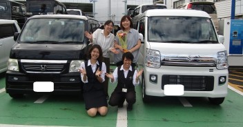 エブリイワゴンご納車おめでとうございます☆