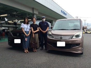 ソリオバンディットご納車おめでとうございます♪