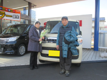 ☆　スペーシアご納車しました　☆