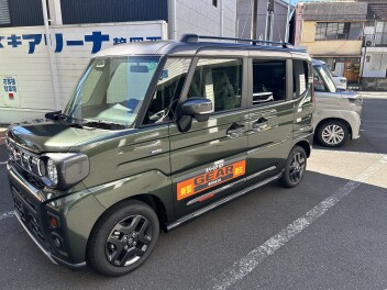お待たせいたしました！！新型スペーシアギア本日発売です