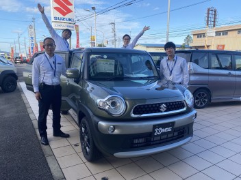 新しいＸｂｅｅの展示車入荷！