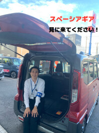 スペーシアギアの内装について！