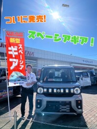 新型スペーシアギアでました！