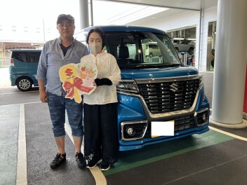 スペーシアご納車致しました！