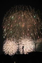 花火大会がありました！！
