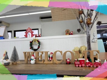 店内もクリスマス仕様になりました♪