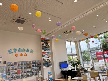 夏の！飾りつけをしました！