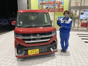 スペーシアカスタム　試乗できます！！