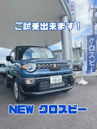 ついに新型クロスビーが佐渡店に登場Σ(゚Д゚)