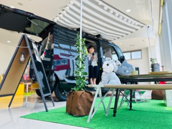 スペーシアベースはおしゃれなキャンプに使える！