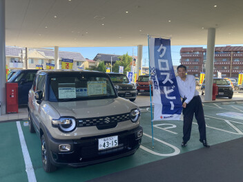 新型クロスビーを試乗しましょう！！
