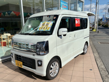 試乗車　エブリイワゴン 車いす移動車　のご案内です❣