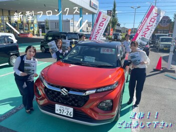 新型フロンクス発表発売！！★★