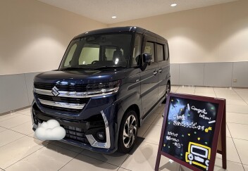 スペーシアカスタム納車させていただきました！