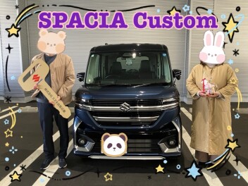 ☆OKA様スペーシアカスタムご納車☆
