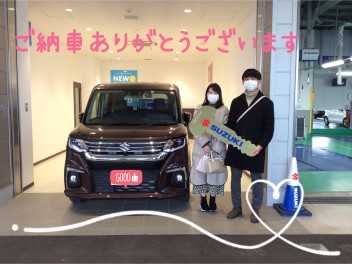 ☆M様！ソリオご納車式