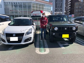 ジムニーご納車致しました！！