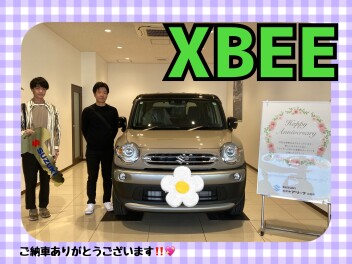 クロスビーご納車式