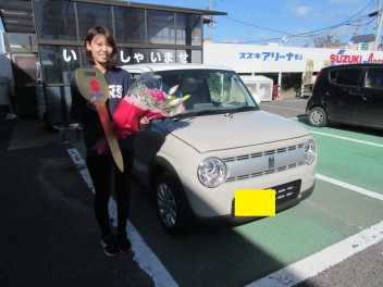 Ｓ様、ラパンご納車！