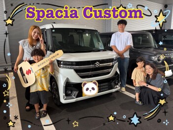 ★N様スペーシアカスタムご納車★