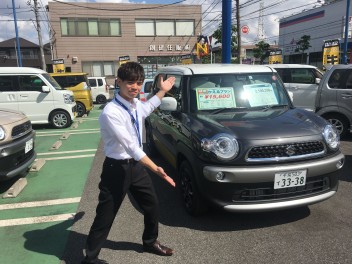 今週もやります！！　後方衝突被害軽減ブレーキ　体験会実施！！
