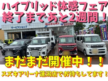 ハイブリッド体感フェア！残すところあと２週間！！